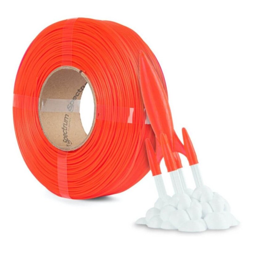 Spectrum ReFill PLA High Speed neon orange UV