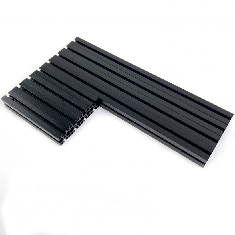 LDO Voron V0.2 Upgrade Kit 100mm Hliníkový profil 1515 Černé