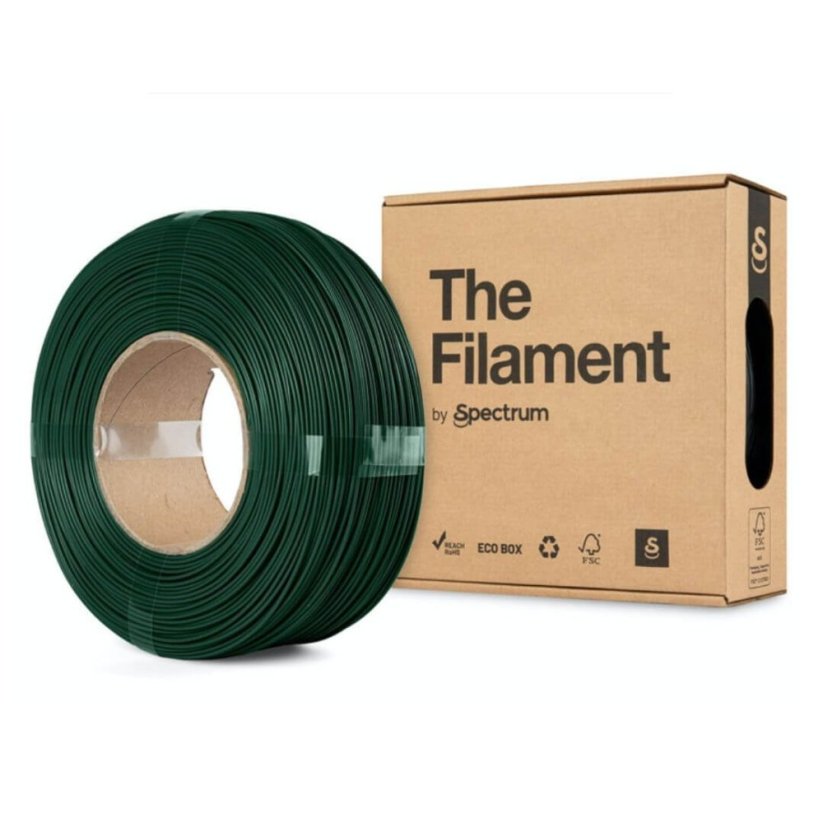 The Filament ReFill PLA HS tmavo zelená (moss green)