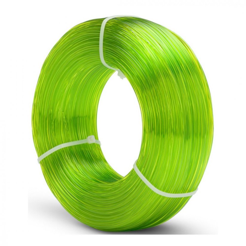 Fiberlogy Easy PET-G Refill svetlo zelená (light green) priehľadná