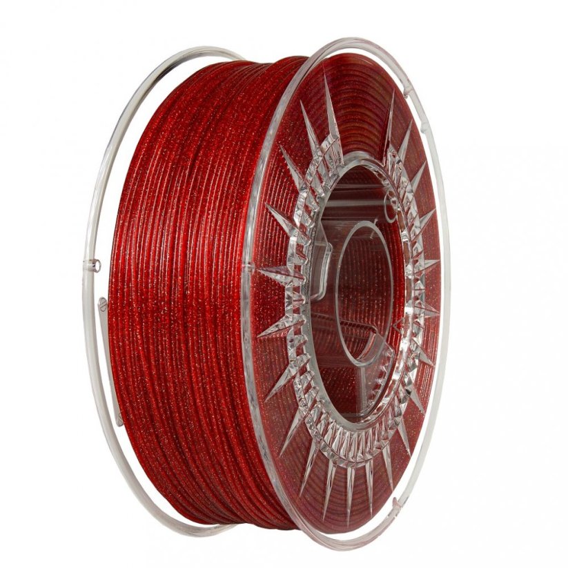 Filament Devil Design PLA galaxy červená (galaxy red)