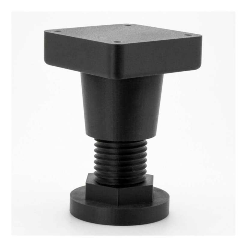 Fiberlogy PLA+CF černá (black) 0,85 kg