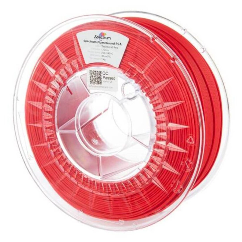 Spectrum FlameGuard PLA technical red