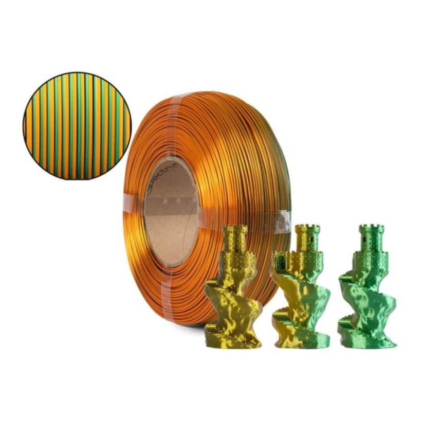 Spectrum ReFill PLA Magic SILK Amber leaf
