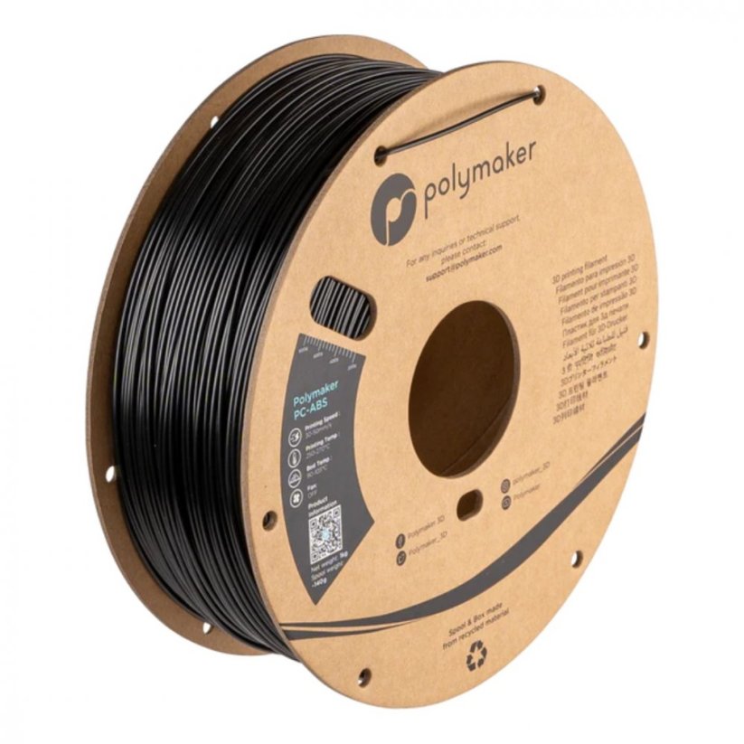 Polymaker PC-ABS - černá (black)