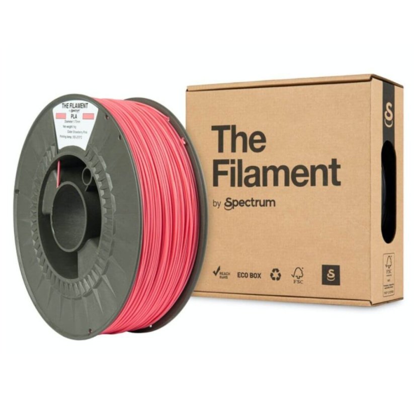 The Filament PLA ružová (strawberry pink)