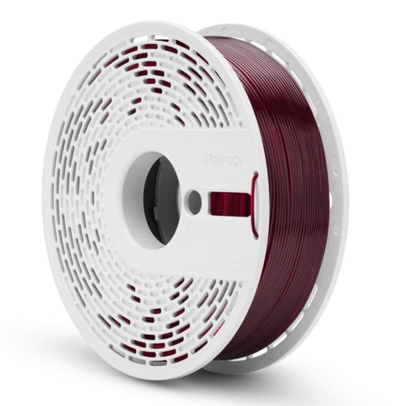 Fiberlogy PCTG vínovo červená priehľadná (burgundy TR) 0,75 kg