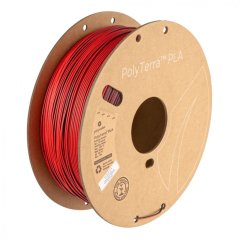 Polymaker PolyTerra™ Dual PLA shadow red (black-red)