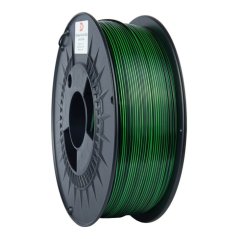 3DPower PLA SILK Dual Color - zelená/černá (green/black)