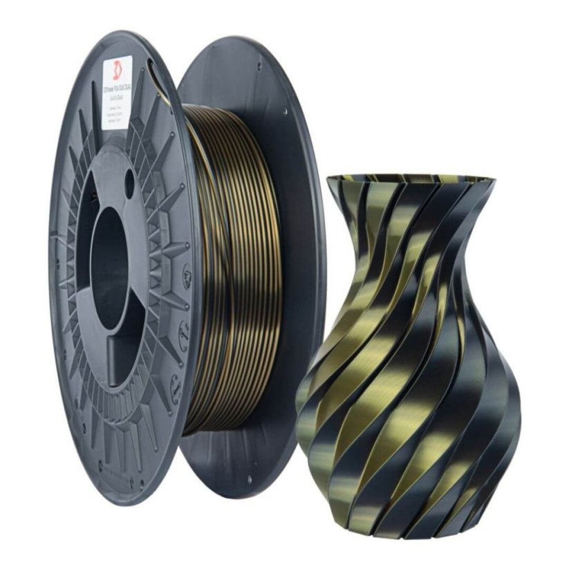3DPower PLA SILK Dual Color - gold/black 0,3 kg