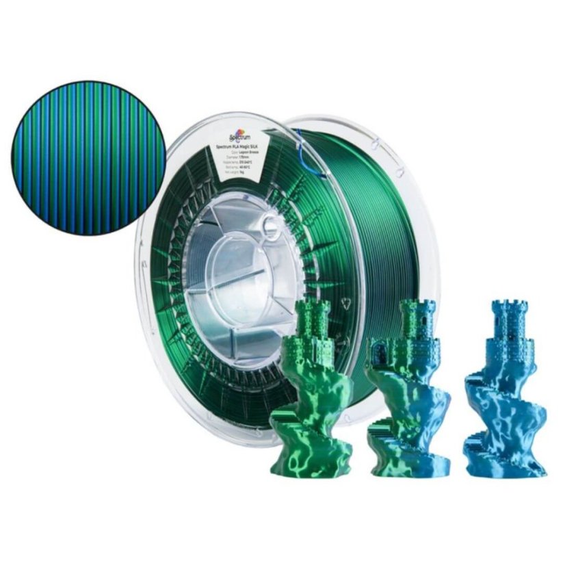 Spectrum PLA Magic SILK lagoon breeze