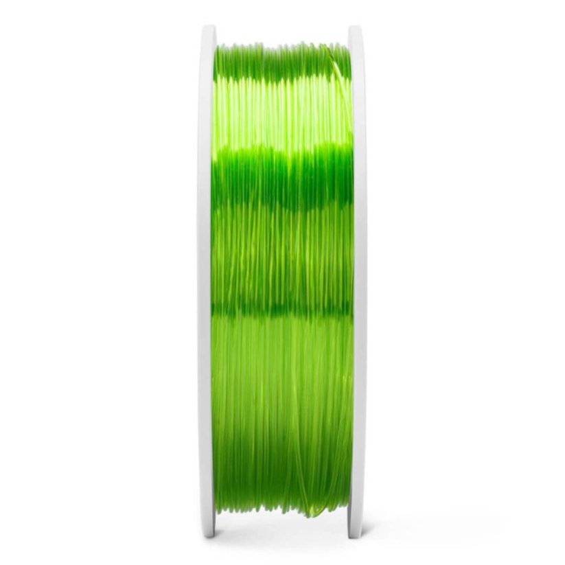 Fiberlogy Easy PET-G transparentní světle zelená (light green ) 0,85 kg