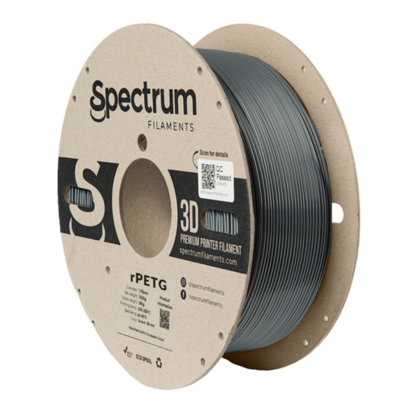 Spectrum Premium rPETG šedá (iron grey)