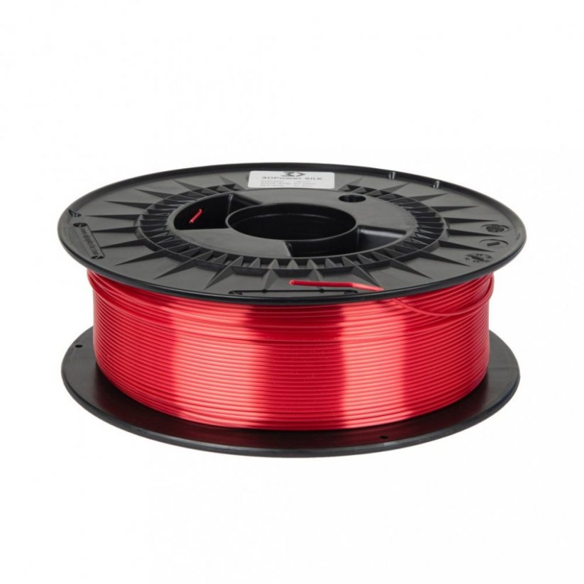 Tlačová struna 3DPower Silk červená (red)