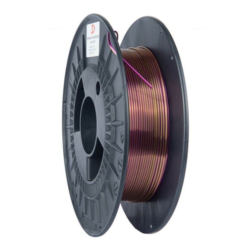 3DPower PLA SILK Dual Color - zlatá/ružová 0,3 kg