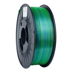 3DPower PLA SILK Dual Color - modrá/zelená (blue/green)