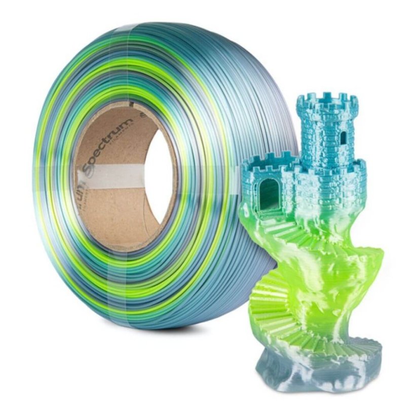 Spectrum ReFill PLA SILK Rainbow frost gloss