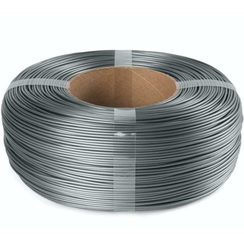 The Filament ReFill PETG silver aluminium