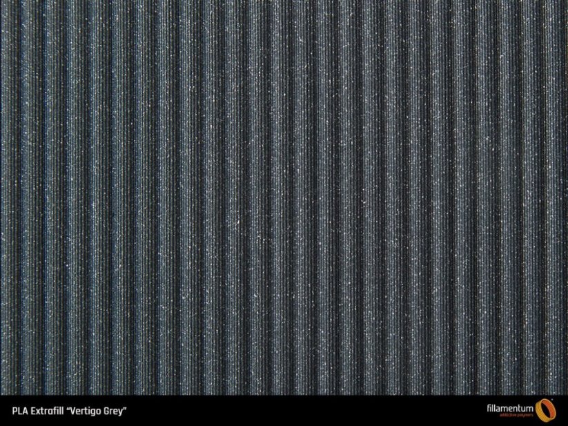 Filament Fillamentum Extrafill PLA šedá (vertigo grey) Barva