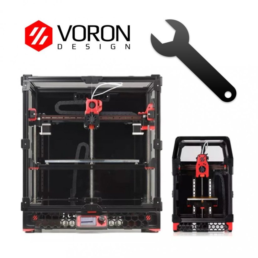 Montáž 3D tiskáren Voron 2.4 R2, Trident, V0.1