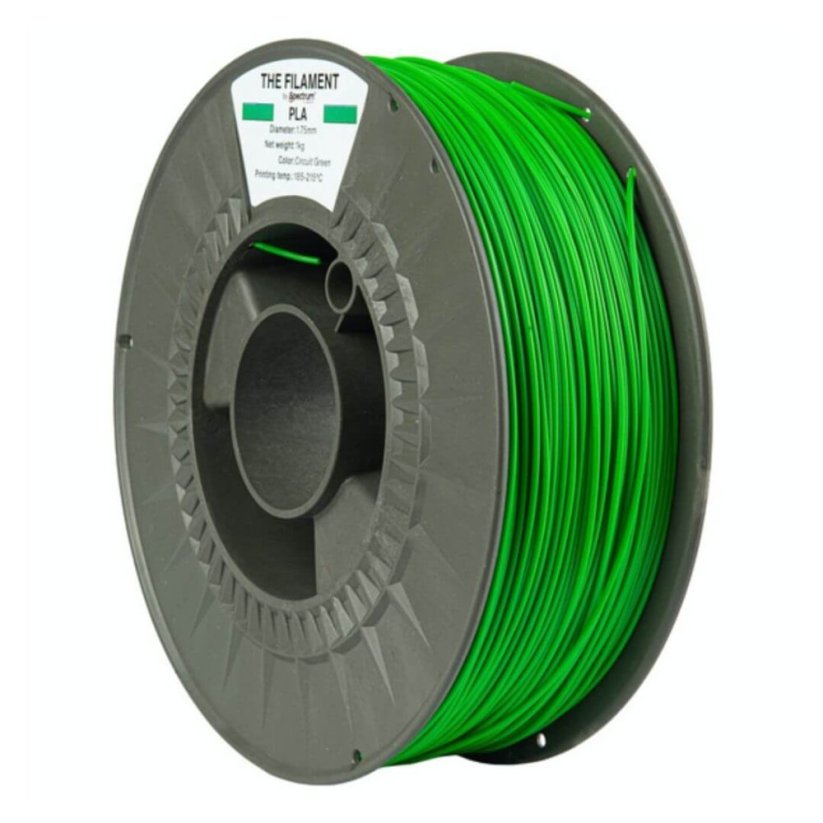 The Filament PLA circuit green