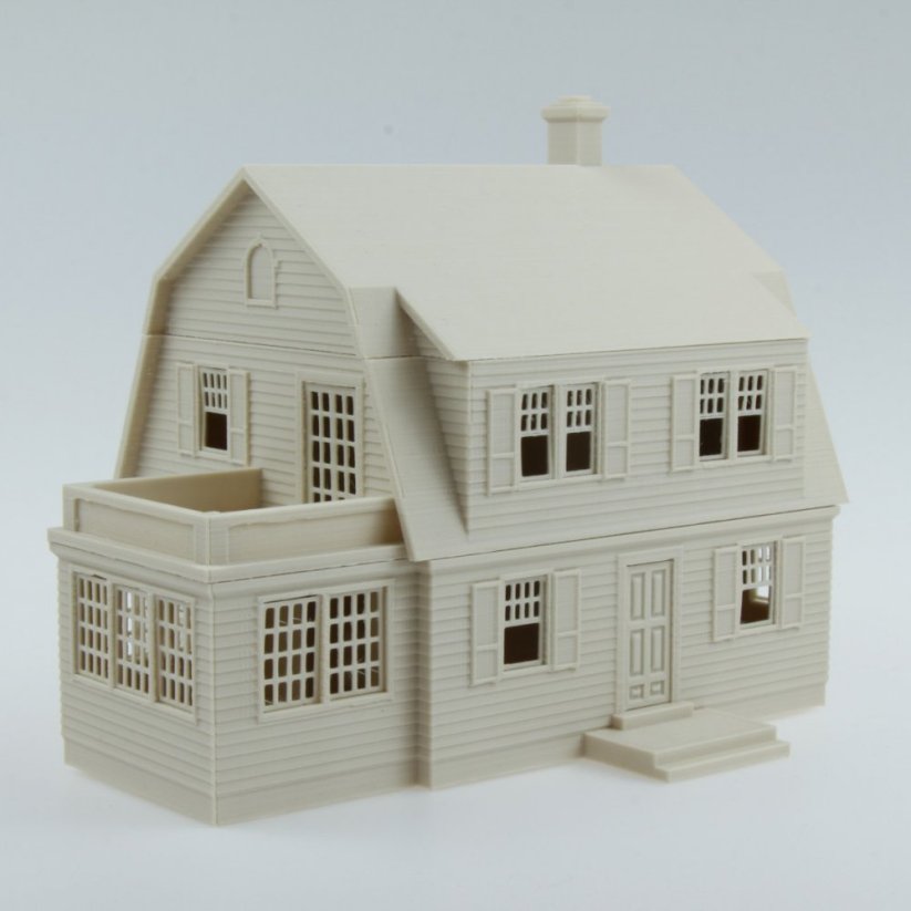 Filament Fiberlogy PLA Mineral beton (concrete) Výtisk Model Domu
