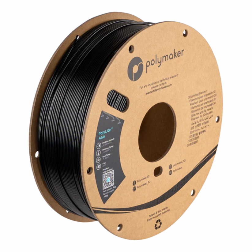 Polymaker PolyLite ASA černá (black)
