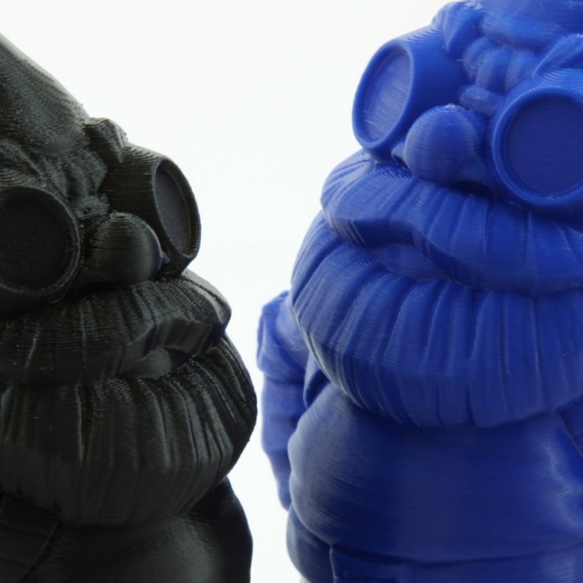 Filament Fiberlogy Refill Easy PLA modrá (blue) Výtlačok z PLA