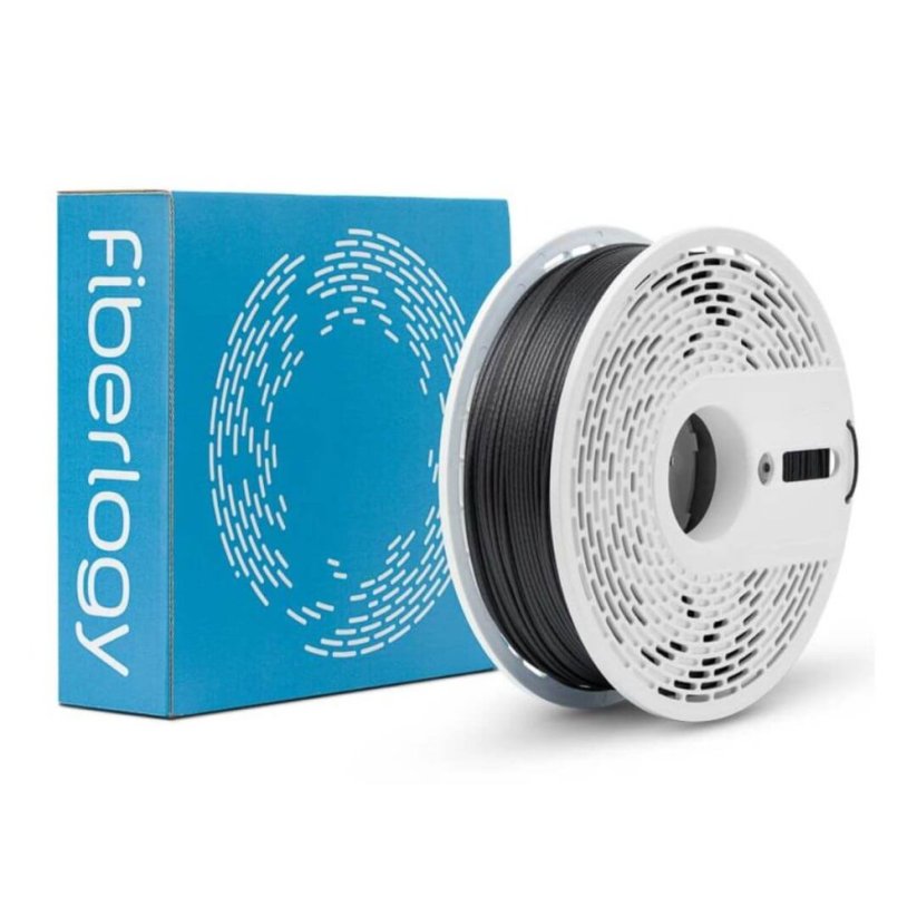 Fiberlogy PLA+CF čierna (black) 0,85 kg