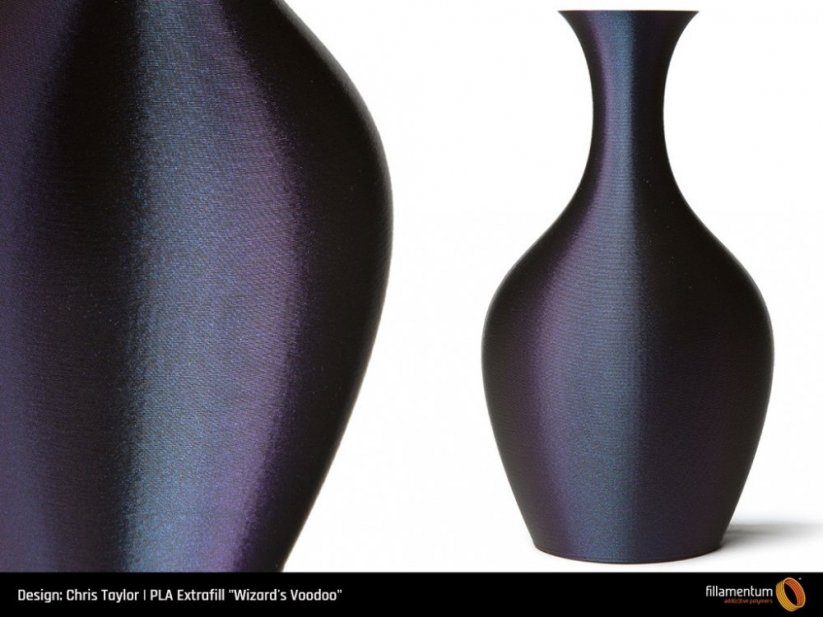 Filament Fillamentum Extrafill PLA purple (wizard's voodoo) Vase