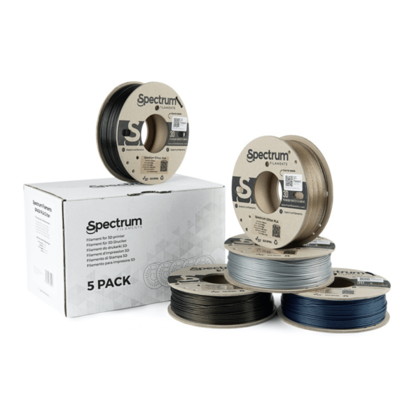 Spectrum 5pack PLA Glitter 1,75mm (5x0,25kg)