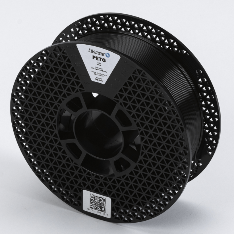 Filament PM PETG čierna (black)