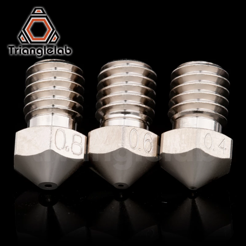 Trianglelab T-V6 tryska 0,6 pokovená měď (plated copper)