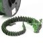 3DPower PLA SILK Dual Color - zelená/čierna (green/black)