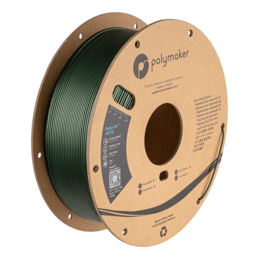 Polymaker PolyLite™ PET-G dark green