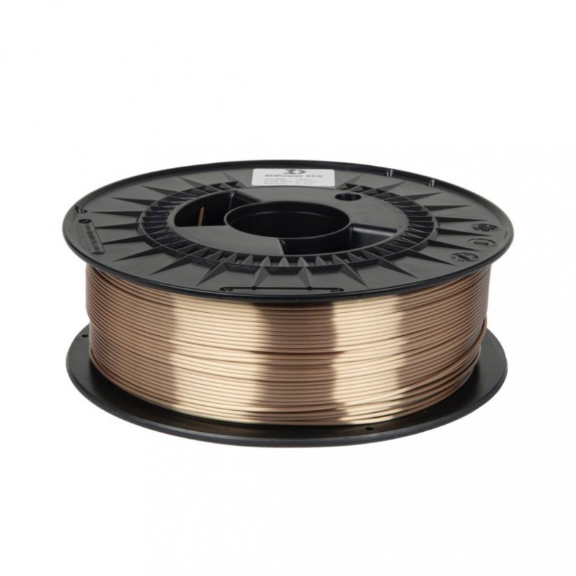 Tisková struna 3DPower Silk mosazná (brass)