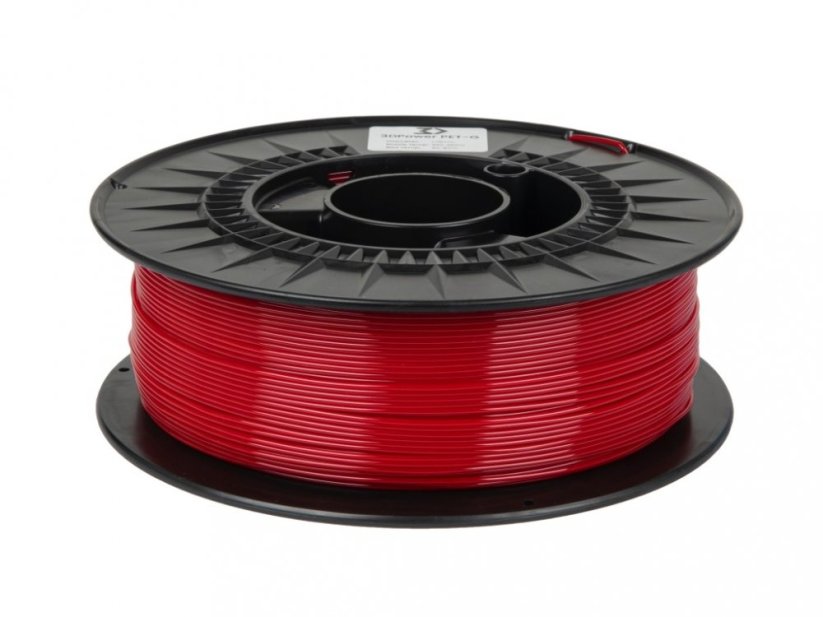 Filament 3DPower Basic PET-G čerešňová červená (cherry) Cievka