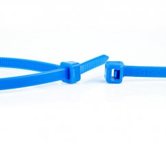 Stahovacie pásky 140 x 3,6 mm (balenie 100 ks) modré