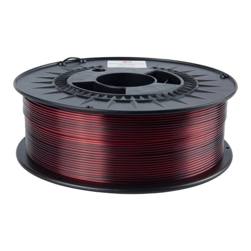 3DPower PLA SILK Dual Color - red/black