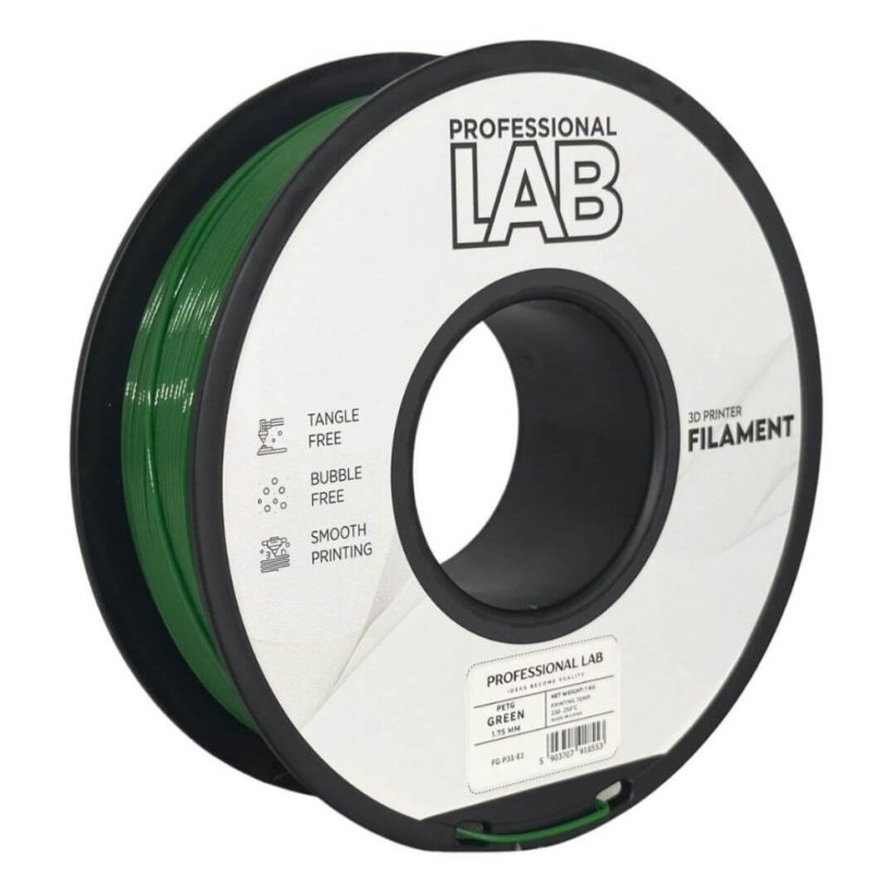 Professional Lab PETG zelená (green)
