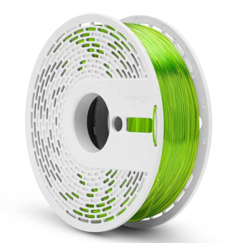 Fiberlogy EASY ABS světle zelená (light green) průhledná 0,75 kg