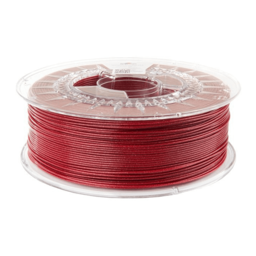 Spectrum PLA Glitter červená (sparkle red)