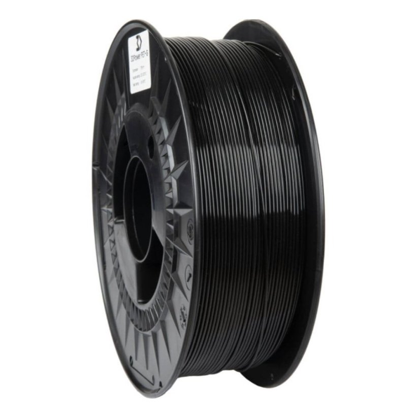 3DPower Basic PET-G černá (black) 3kg