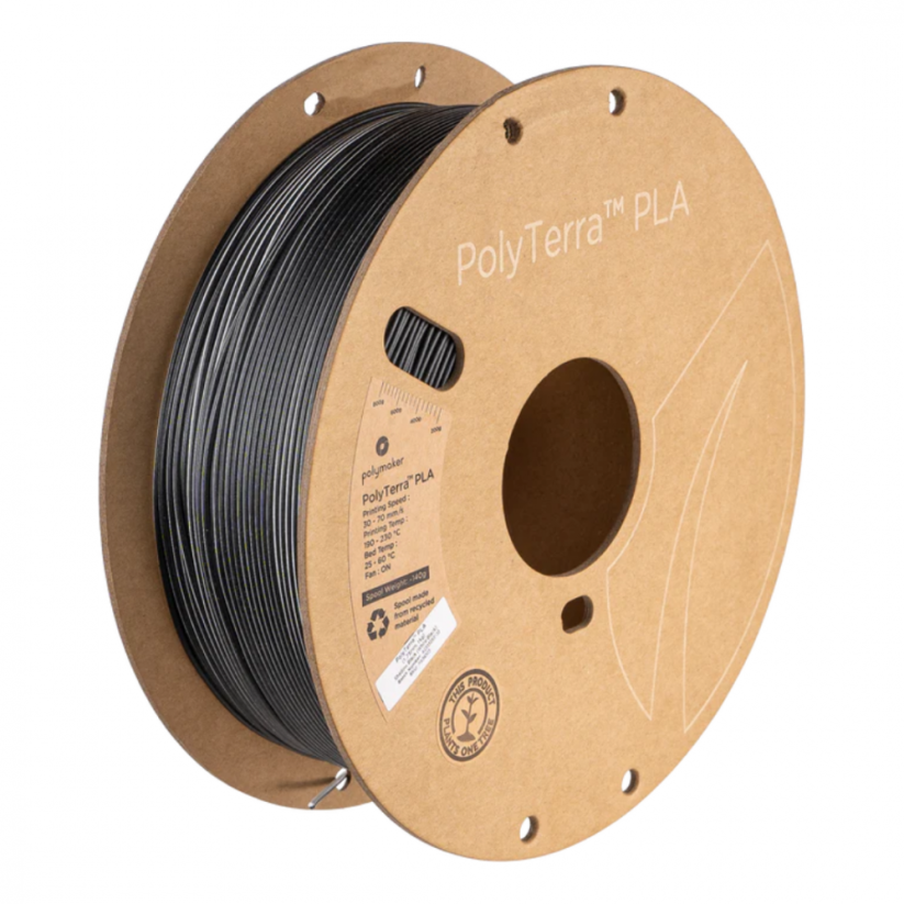 Polymaker PolyTerra™ Dual PLA shadow black (white-black)