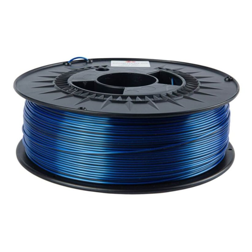3DPower PLA SILK Dual Color - modrá/čierna (blue/black)
