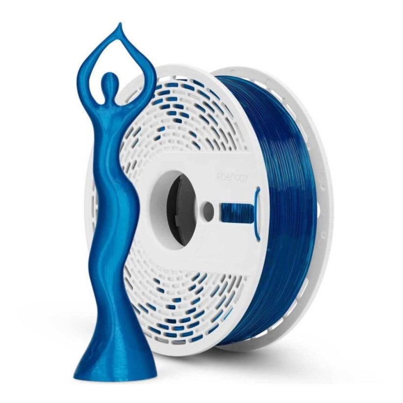 Fiberlogy HS PLA Clear tyrkysová (turquoise) 0,85 kg