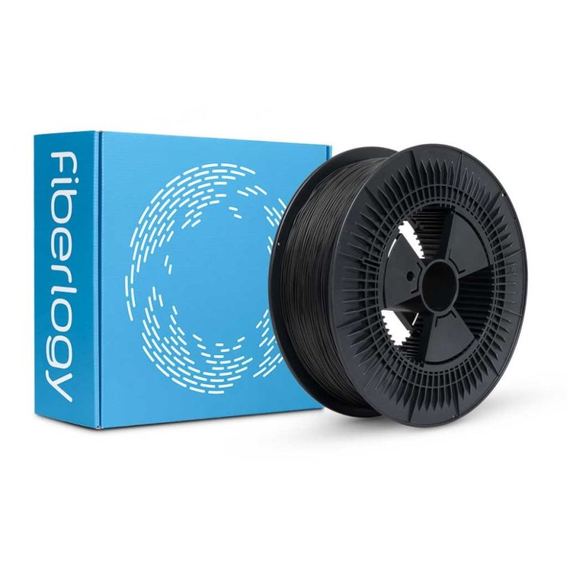 Fiberlogy Matte PET-G Black 2.5 kg