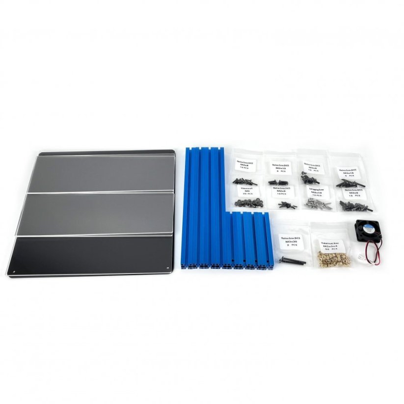 LDO Voron V0.2 Upgrade Kit 100mm RevB Modrá