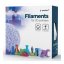 Gembird ABS bílá (white) 1 kg