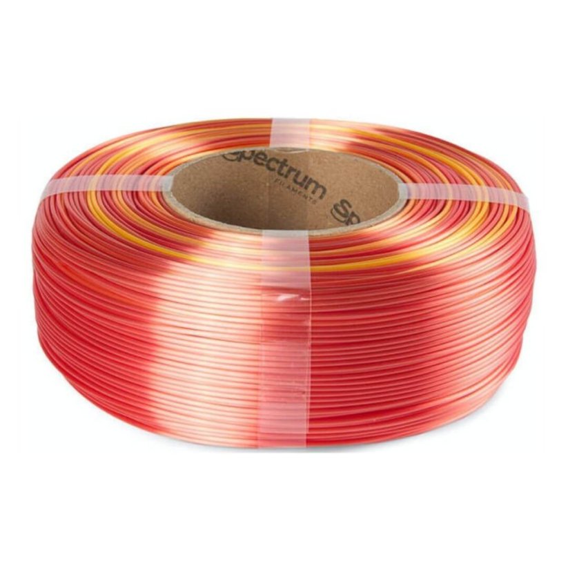 Spectrum ReFill PLA SILK Rainbow fire red
